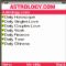 Download Astrology Horoscope by biNu Cell Phone Software