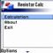 Download gdResistorCalc Cell Phone Software
